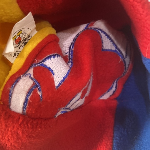 Disney Mickey & Co Mickey Mouse fleece vintage hat blue, red, and gold kids size - Picture 4 of 12